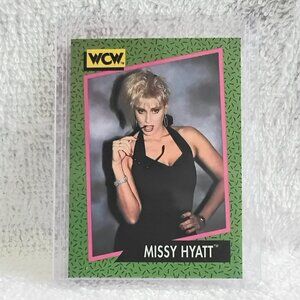 5/$20 Excellent 1991 Impel Missy Hyatt WCW Wrestling Card 158!!